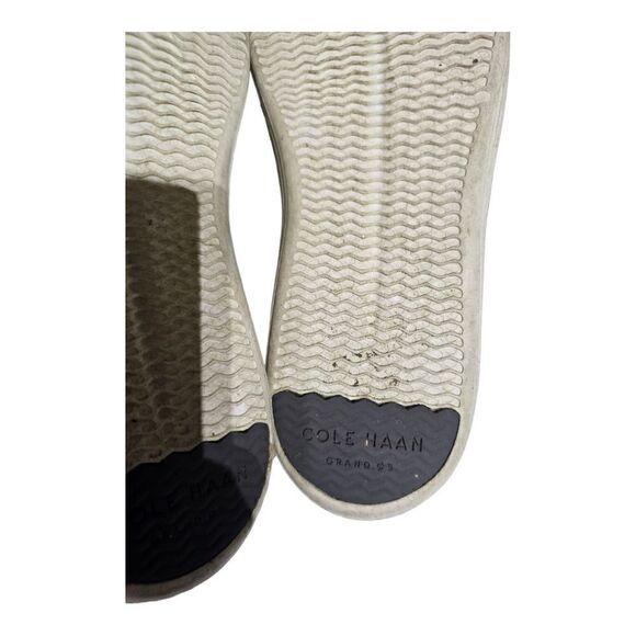 COLE HAAN Grand Crosscourt Magnet Pixie Gray Suede Sneakers - Size 7 1/2 - Picture 8 of 10